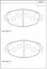 ASIMCO KD2513 Brake Pad Set, disc brake